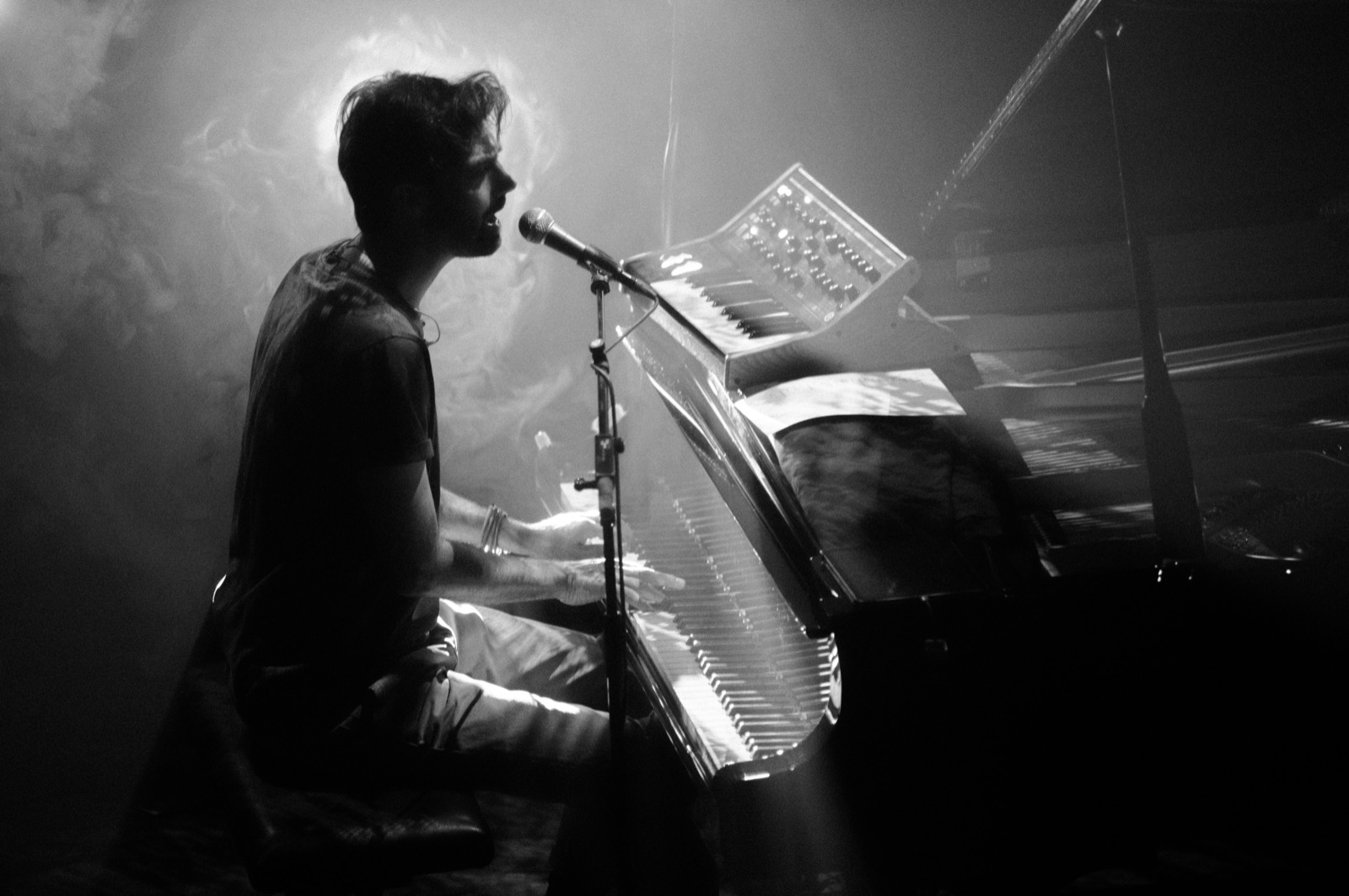 Ruben Hein live op het podium